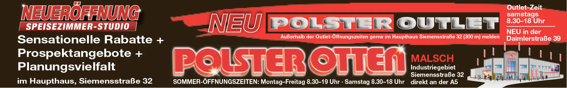 Banner Neueröffnung Speisezimmerstudio